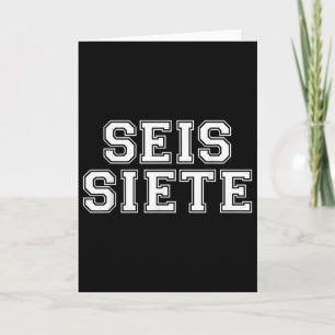 Cartão 67 Seis Sete Seis Siete Natal Brainrot Espanhol