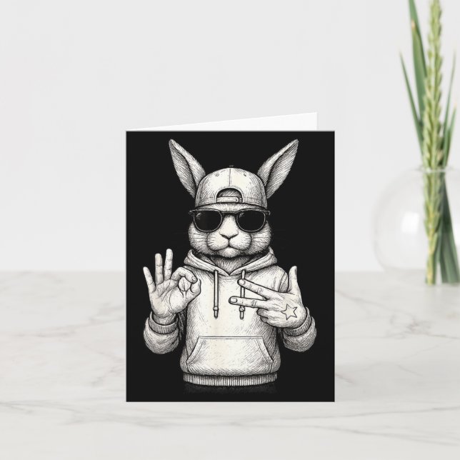 Cartão 67 Six Seven Meme 6 7 Funny Easter Day For Boys Me (Frente)