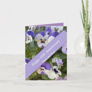 Cartão 68 anos editáveis