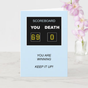 Cartão 69º Painel de Avaliação de Aniversário