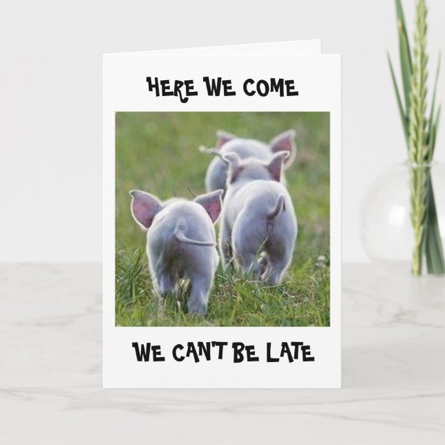 CARTÃO **70 ANIVERSÁRIO** SE APRESSE NÃO PODEMOS ESTAR AT (Frente)