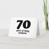 70 anos sendo incrível