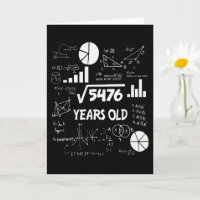 74 Anos Presente de Aniversário de 74 anos Profess