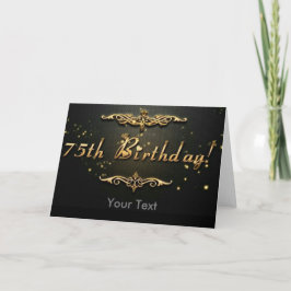 Cartão 75º aniversário!