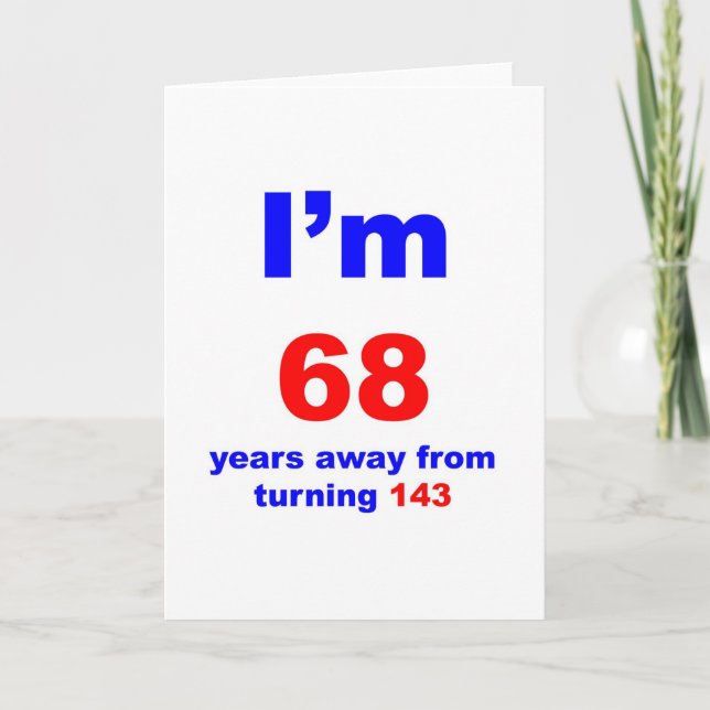 Cartão 75 Aniversário (Frente)