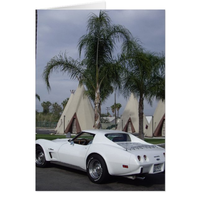 Cartão 75 Corvette (Frente)