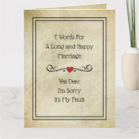 7 Palavras PARA Casamento Longo e Feliz Engraçado