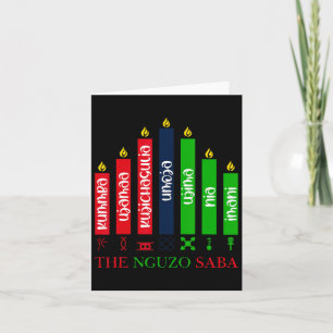 Cartão 7 Princípios do Kwanzaa