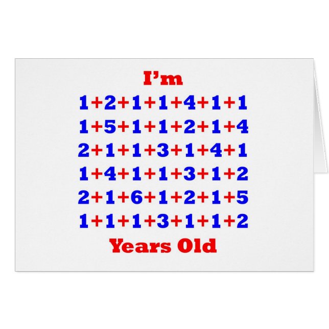 Cartão 80 anos velho! (Frente Horizontal)