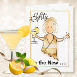 Cartão 80 e Fabulosa e Engraçada Cartoon Fêcil, Feliz Fêc<br><div class="desc">Já ouviu dizer que 80 são os novos 70? Quem quer ter 70 de novo quando o especial "rocha" 80! Diga-lhe que ela ainda é Fabulosa!!</div>