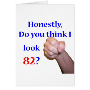 Cartão 82 eu olho 82?