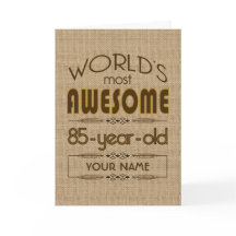 85º aniversário da melhor fabulosa celebração mund