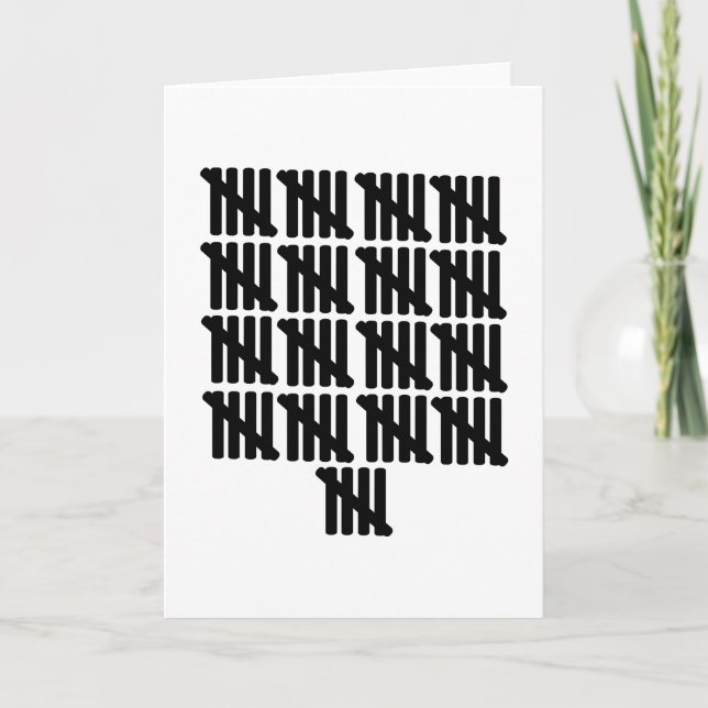 Cartão 85.o aniversário (Frente)