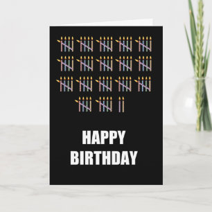 Cartão 87.º aniversário com velas