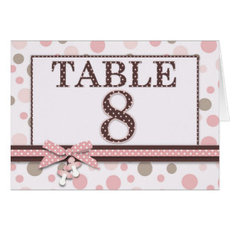 Cartão 8 da mesa da menina