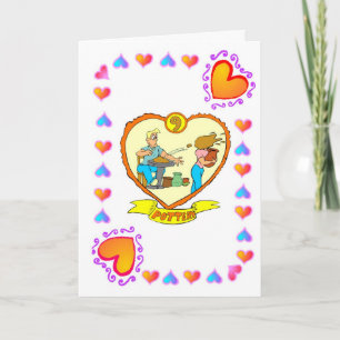 Cartão 9º Aniversário - Potter