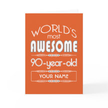 90 Birthday Words Melhor Flame Orange Fabuloso