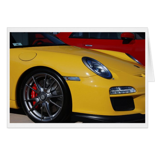 CARTÃO 911 GT3 (Frente horizontal)