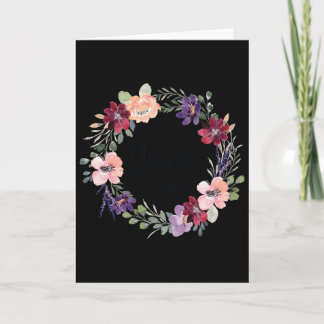 Cartão 92 Years Loved Floral 92th Birthday Women 92 Years