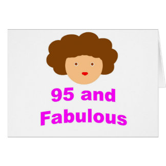 Cartão 95 e fabuloso