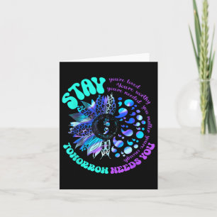 Cartão 988 Prevenção Suicida Permanência Amanhã Precisa D