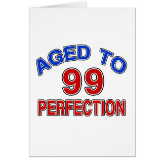 Cartão 99 envelhecido à perfeição