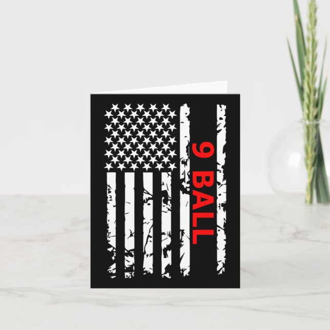 Cartão 9 Presente de Bilhetes de Mesa de Bola (Frente)