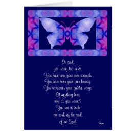 Cartão A001 oh alma - borboleta Card.1.