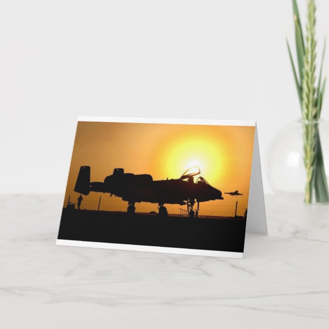 CARTÃO A-10 SUNRISE (Frente)