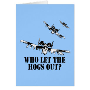 Cartão A-10 Warthog