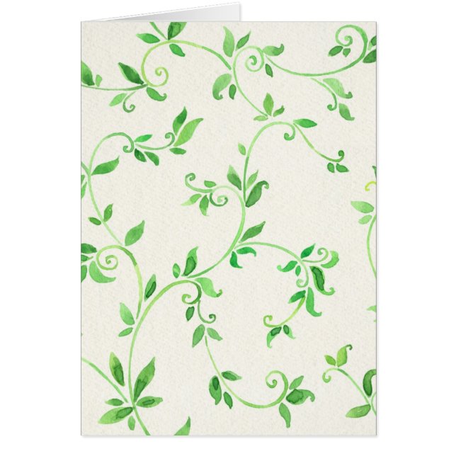 Cartão A aguarela sae do teste padrão (Frente)