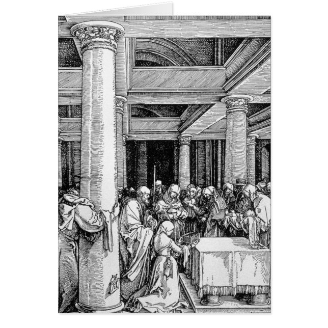 Cartão A Apresentação no Templo, c.1503/4 (Frente)