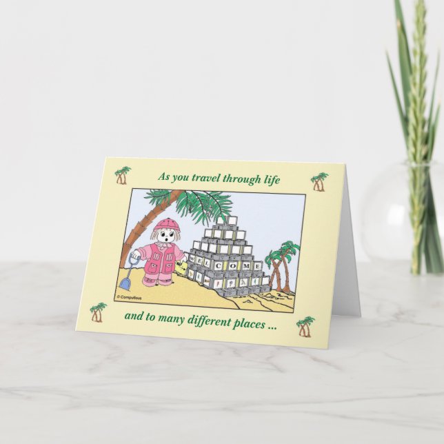 Cartão A APROVEITAR VIAGEM e A CARTA DE VIAGEM ... (Frente)