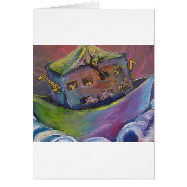 Cartão A arca de Noah (Frente)