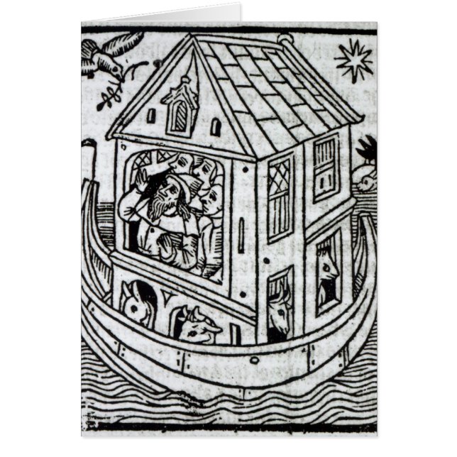 Cartão A arca de Noah (Frente)