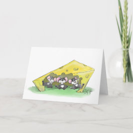 Cartão A Arte do Banquete de Ação de Graças de Mic, Mac e