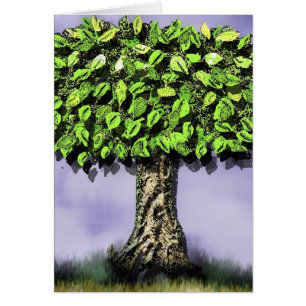 Cartão A árvore