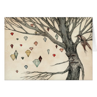 Cartão A árvore da jóia