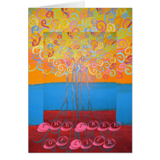 Cartão A árvore de vida