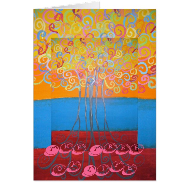 Cartão A árvore de vida (Frente)