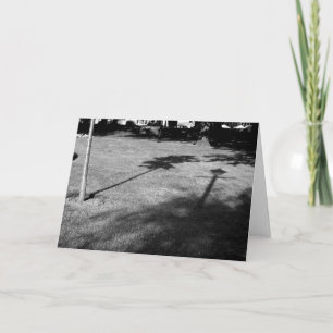 Cartão A Árvore e o Lamppost eram Amigos