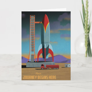 Cartão A Aventura Começa Aqui