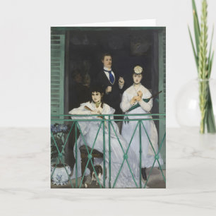 Cartão A Balcony   Édouard Manet