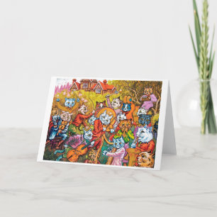 Cartão A Banda joga, Louis Wain