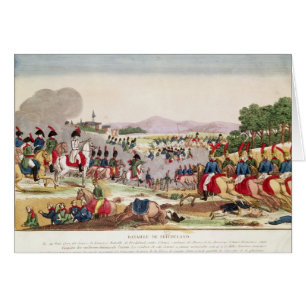 Cartão A batalha de Friedland, o 14 de junho de 1807 2