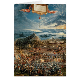 Cartão A batalha de Issus