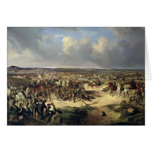 Cartão A batalha de Paris o 17 de março de 1814, 1834