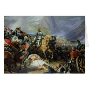 Cartão A batalha de Rivoli, 1844
