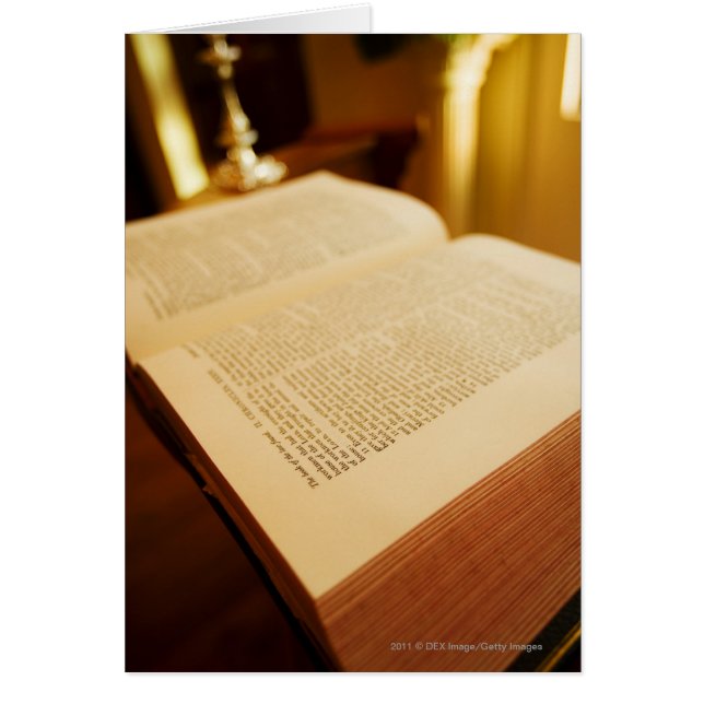 CARTÃO A BÍBLIA (Frente)