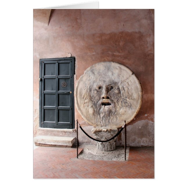 Cartão A Boca da Verdade (Frente)